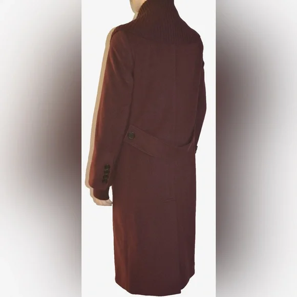 Burberry cashmere detachable shawl collar coat. Size 6 - Picture 13 of 17